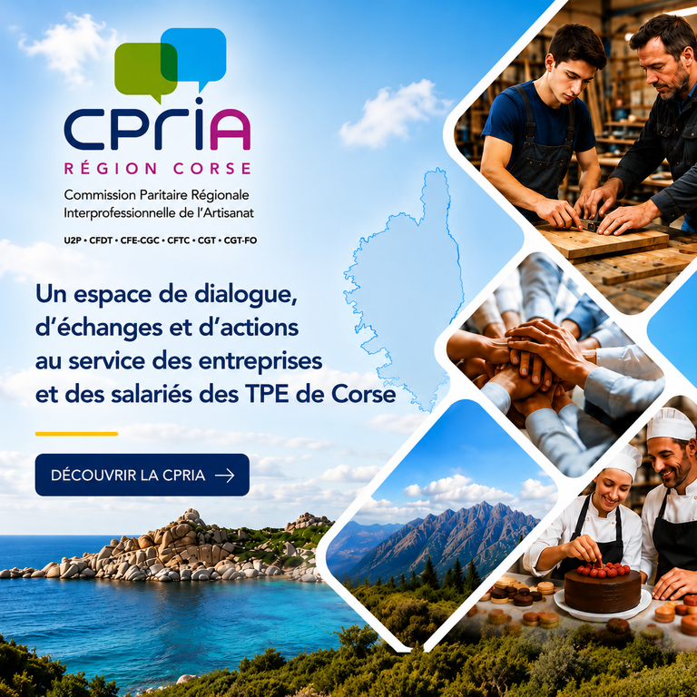 Nouveau site CPRIA Corse